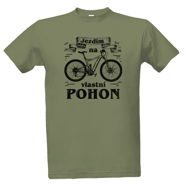 Tričko s potiskem Vlastní pohon